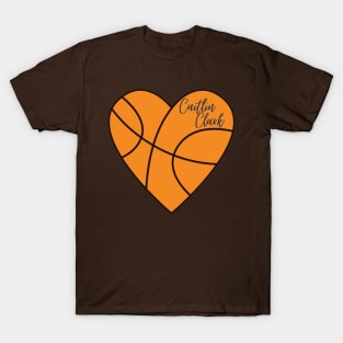 Caitlin Clark Heart T-Shirt